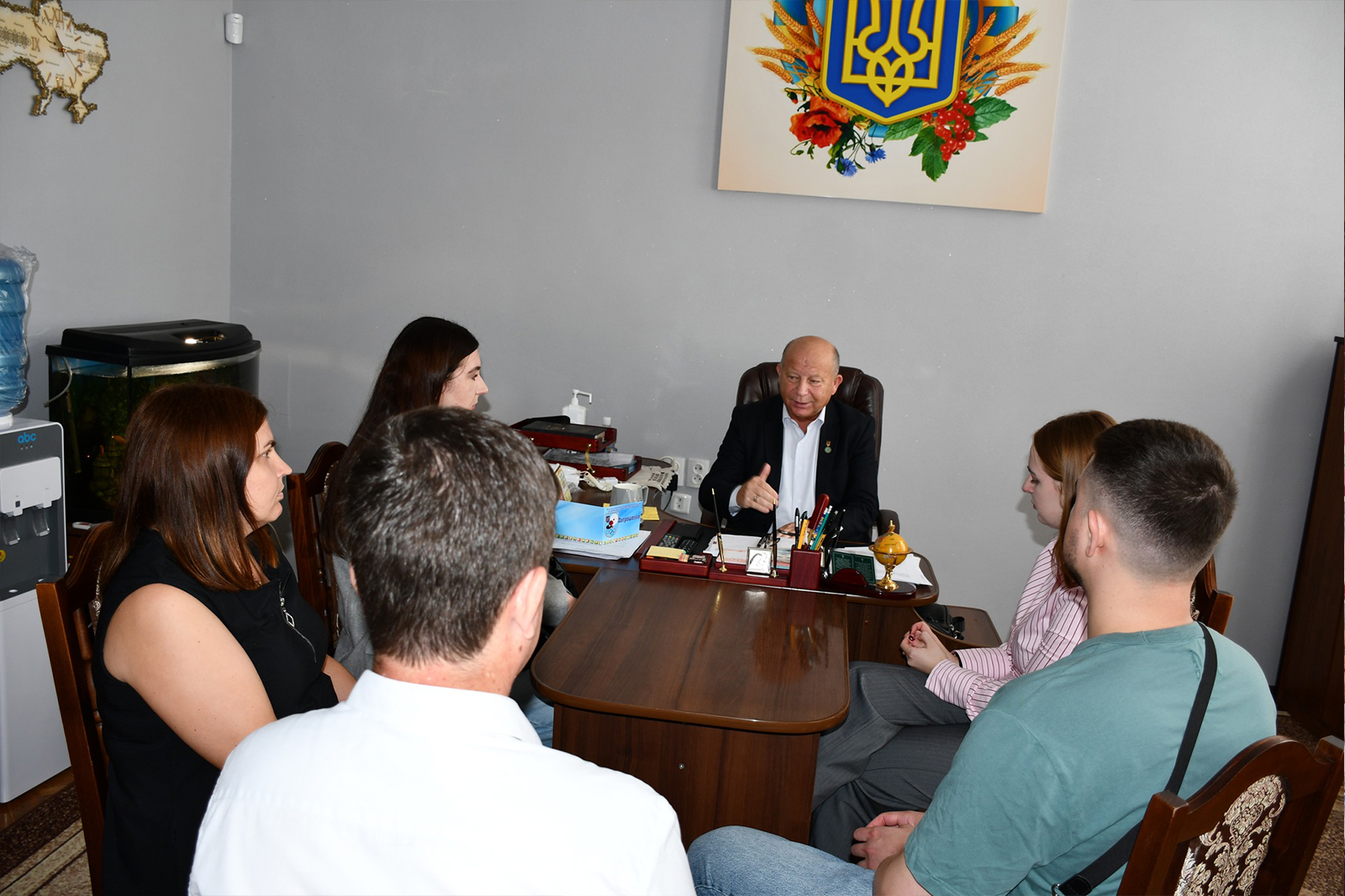 Зустріч директора Ігоря Триніва з представниками компанії «М’ясо-ІФ» (ТМ «Рибак»).