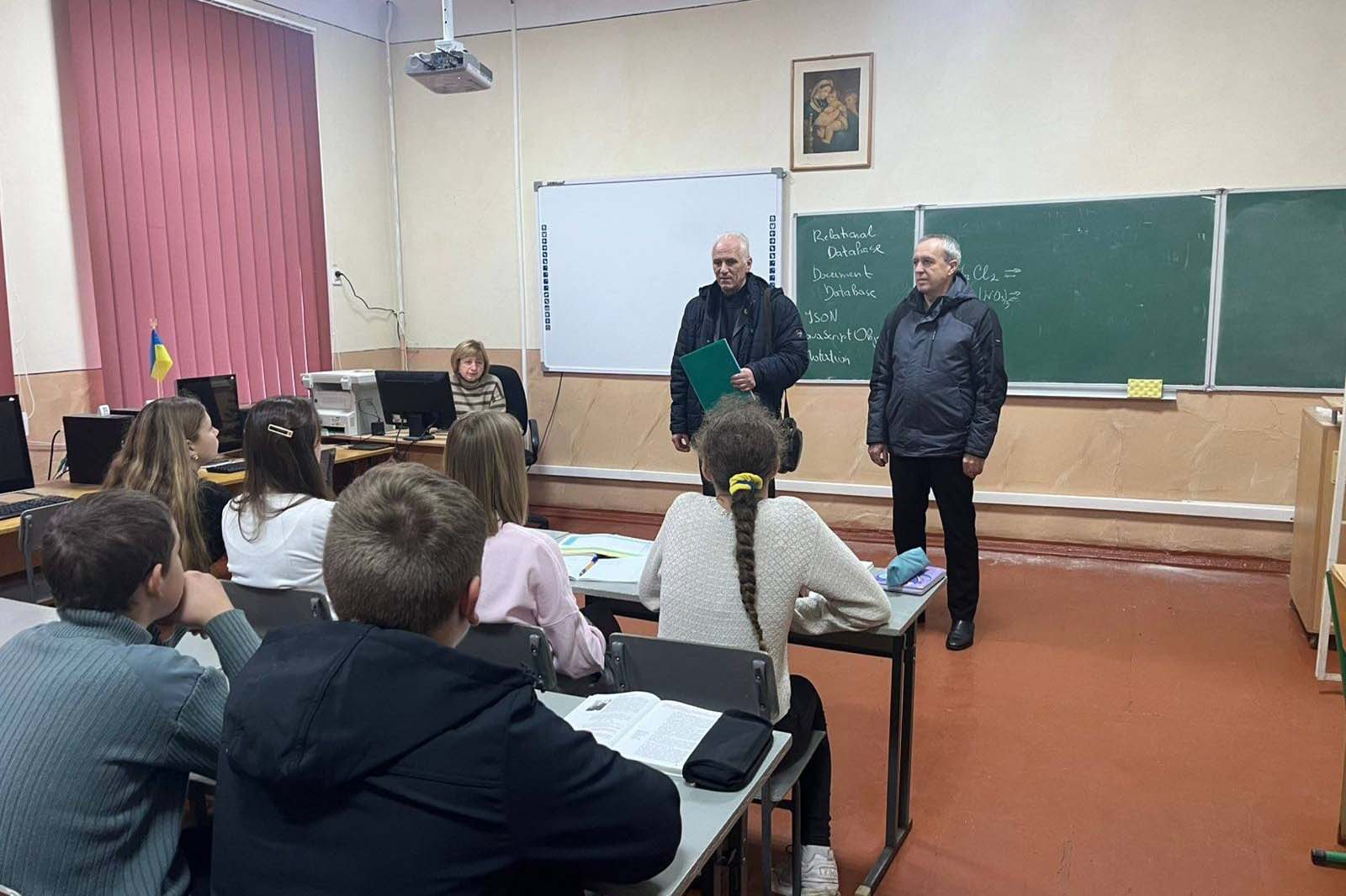 Профорієнтаційна зустріч із майбутніми абітурієнтами!