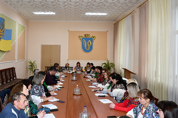 Нарада кураторів та класних керівників у коледжі