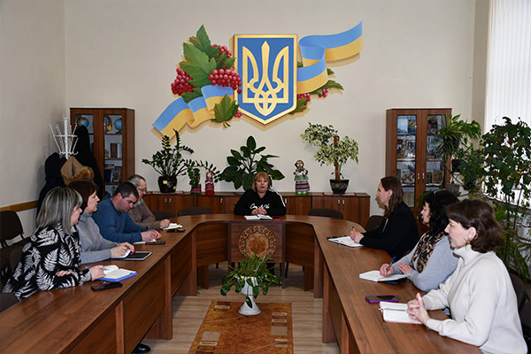 Зустріч заступника директора з навчальної роботи та голів циклових комісій