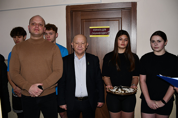 Відкриття фітнес-кімнати в гуртожитку №2.
