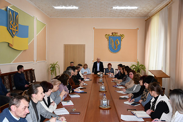 Робоча зустріч дирекції коледжу з наставниками груп