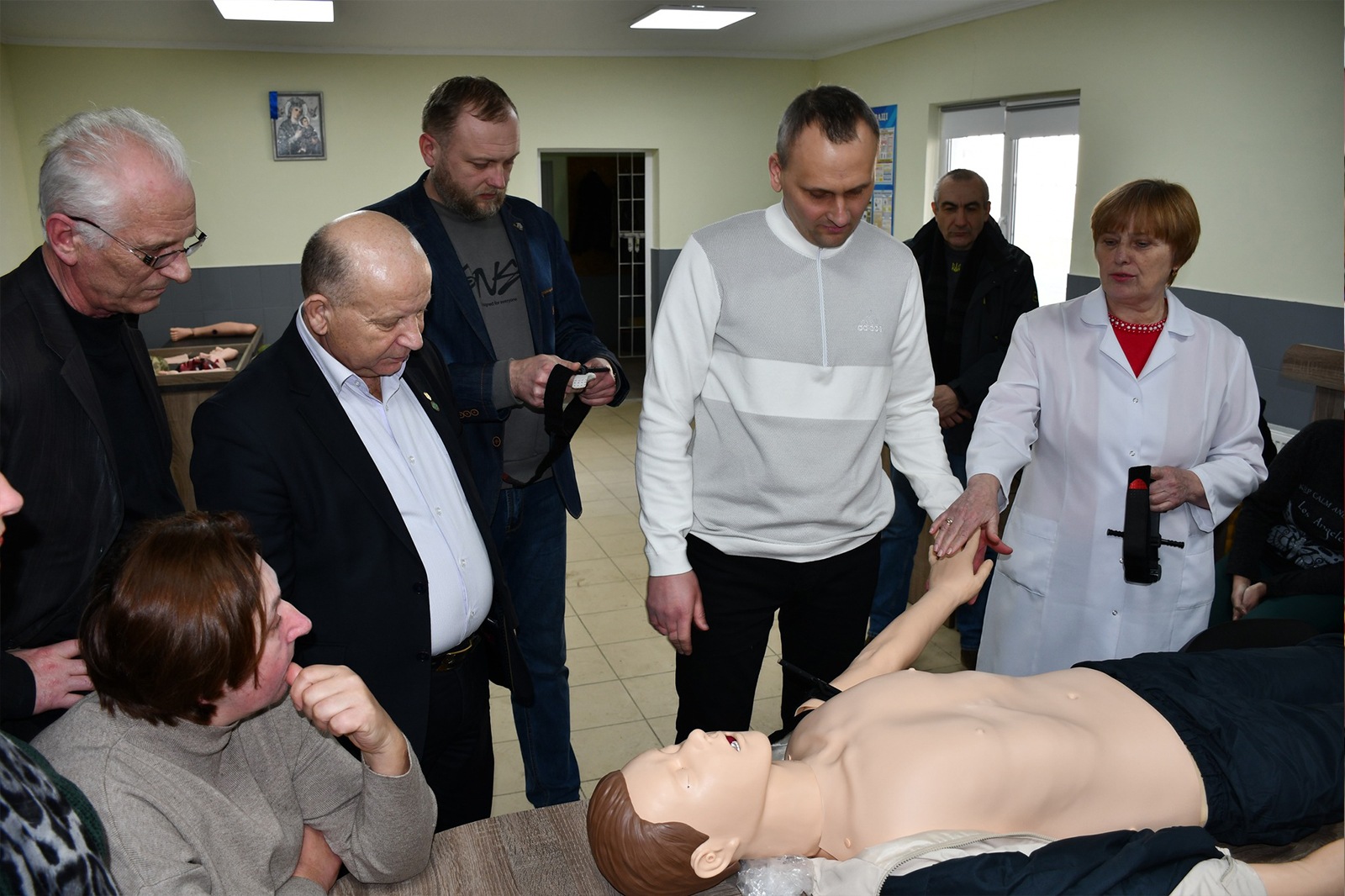 Відбулося практичне заняття з основ домедичної допомоги