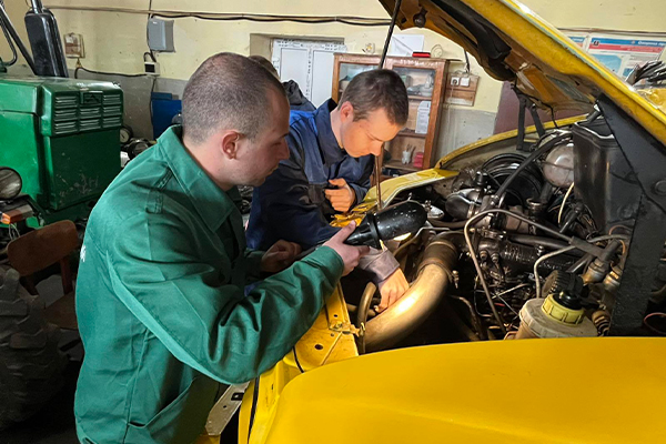 Ремонті автобуса