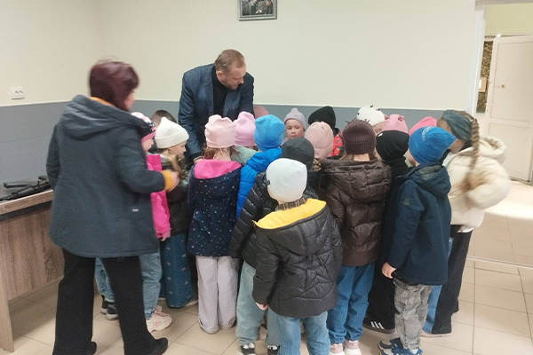 Учні 1-го класу ліцею №1 відвідали з ознайомчою екскурсією коледж