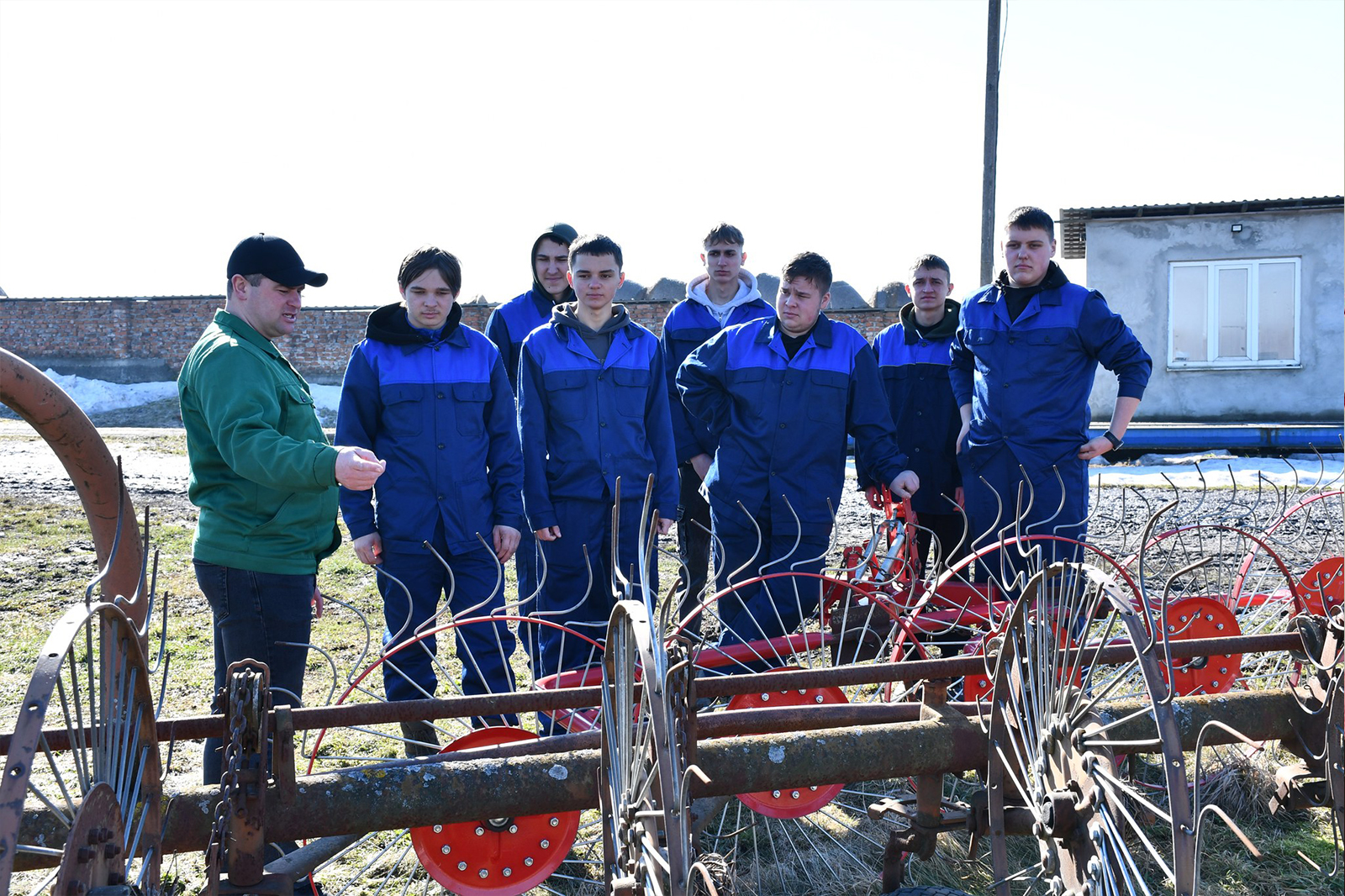 Виробниче навчання в групі ТР-21