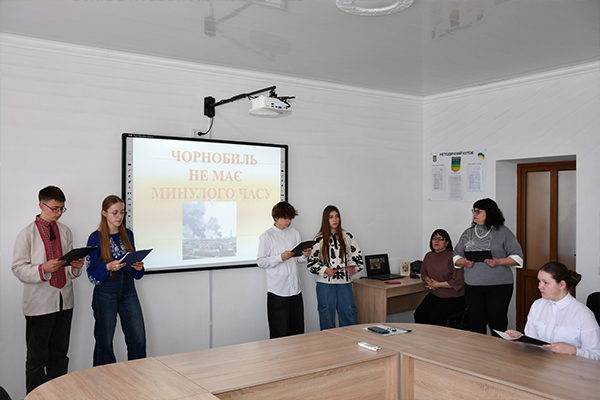 Чорною плямою стала на нашій блакитній планеті трагедія Чорнобиля