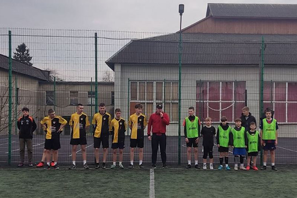 Відбулася товариська футбольна зустріч з командою Рогатинської ДЮСШ ІФОР.