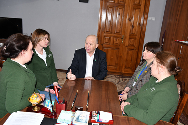 Відбулася зустріч директора Ігоря Триніва та заступниці директора з навчально-виробничої практики Оксани Полиняк із представниками компанії Goodvalley Україна.