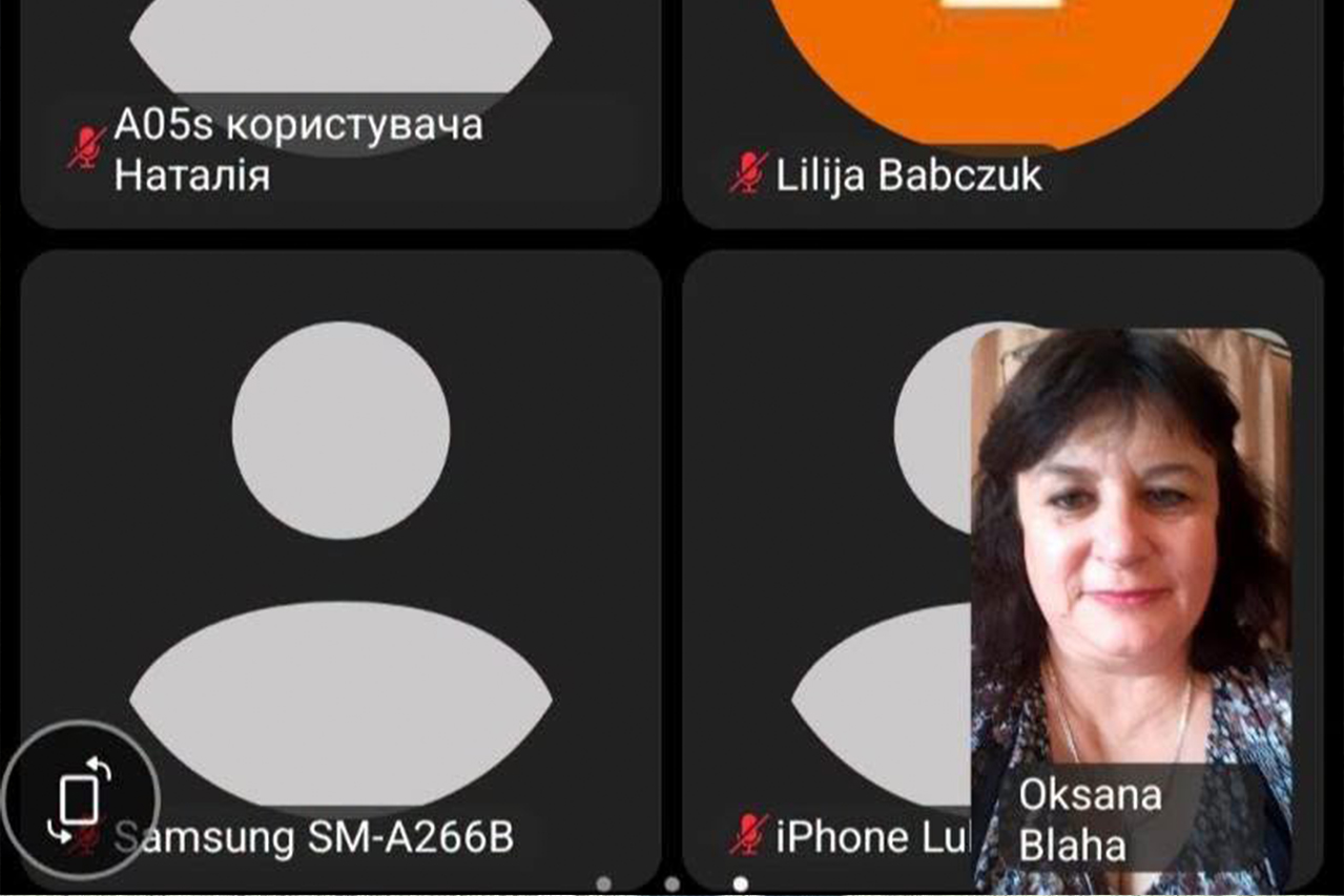 Онлайн-засідання викладачів хімії